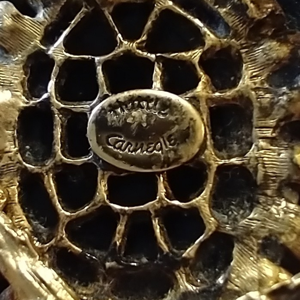 Hattie Carnegie vintage brooch - Picture 3 of 4